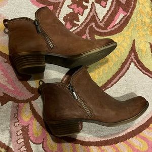 Lucky Brand leather boots 7.5